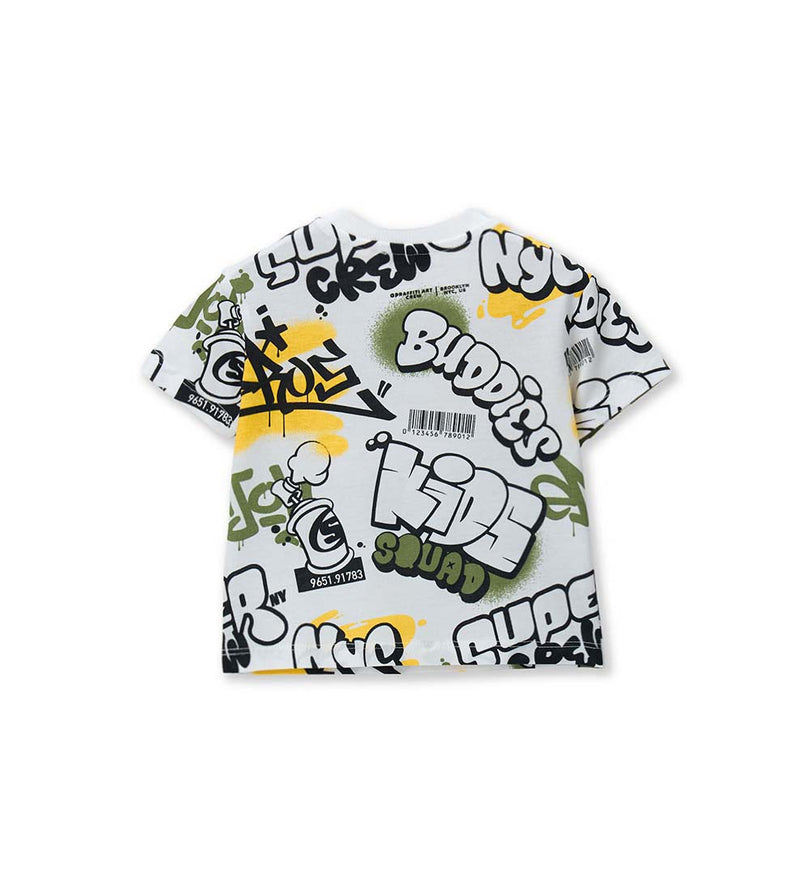 Boy - Jersey T-shirt 9 - 12 M White