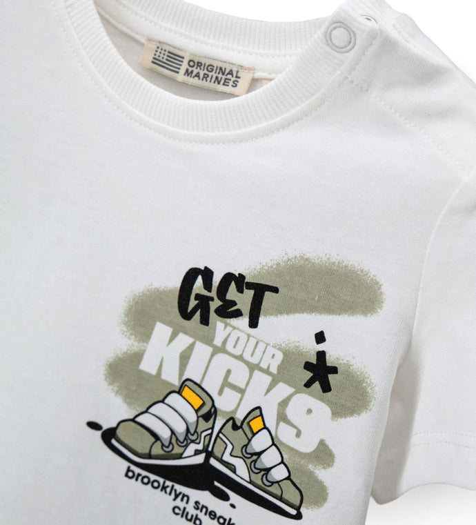 Boy - Jersey T-shirt 9 - 12 M Green