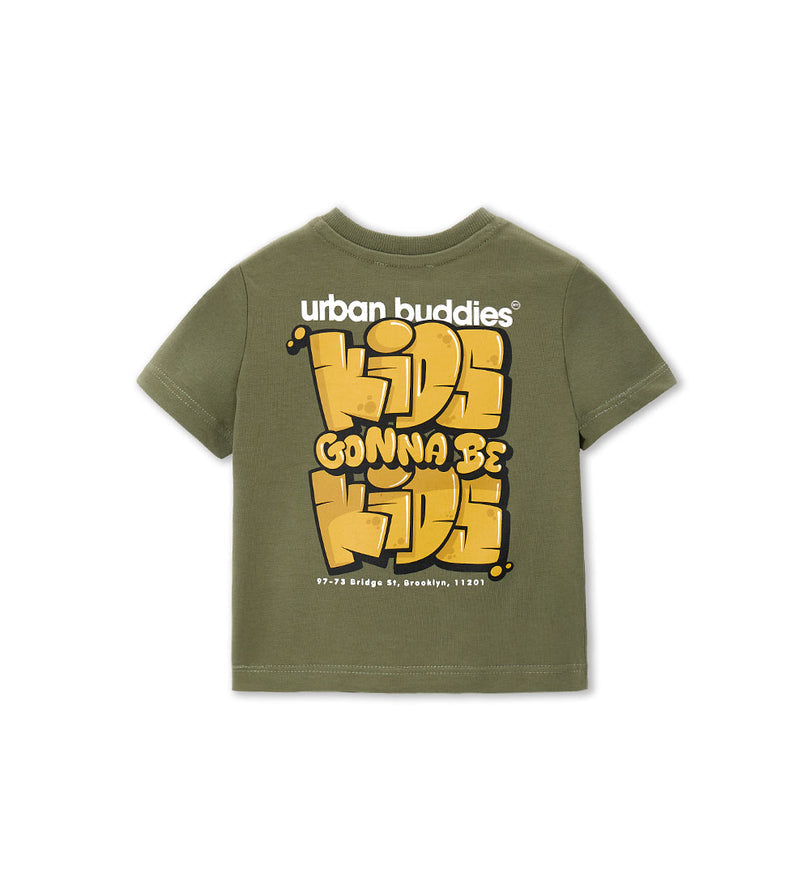 Boy - Jersey T-shirt 9 - 12 M Green