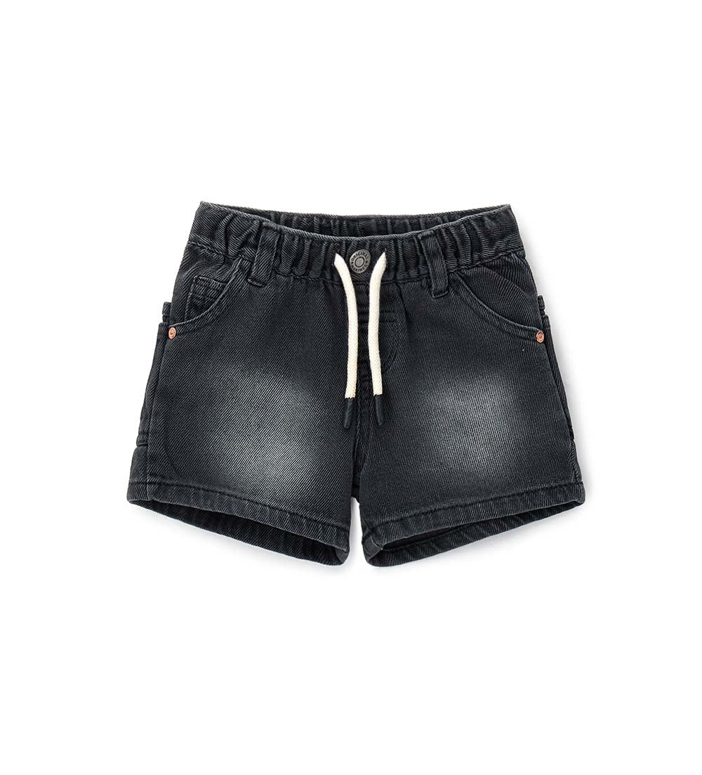 Boy - Denim bermuda shorts 9 - 12 M Denim