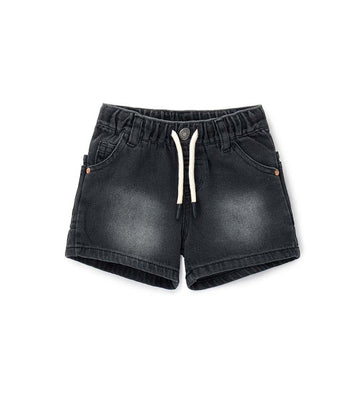 Boy - Denim bermuda shorts 9 - 12 M Denim