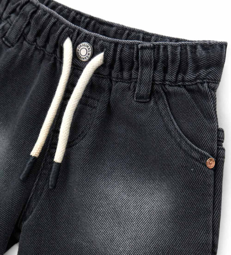 Boy - Denim bermuda shorts 9 - 12 M Denim