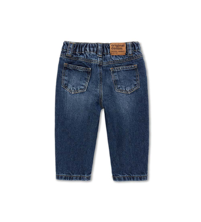 Boy - 5-pocket jeans 9 - 12 M Denim