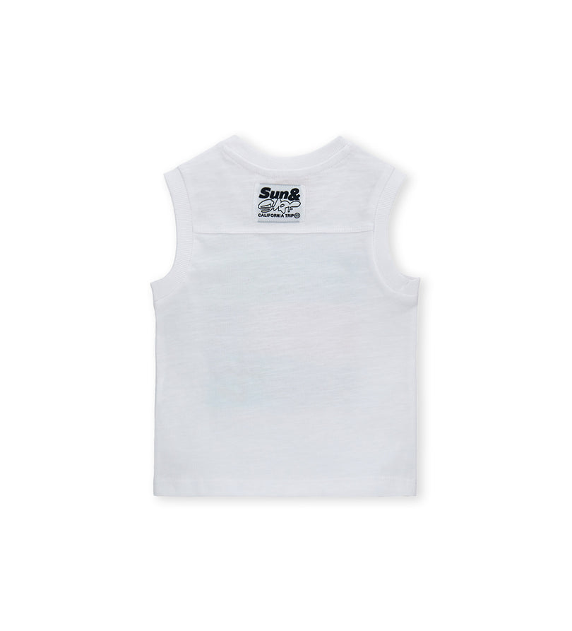 Boy - Sleeveless T-shirt 9 - 12 M Orange