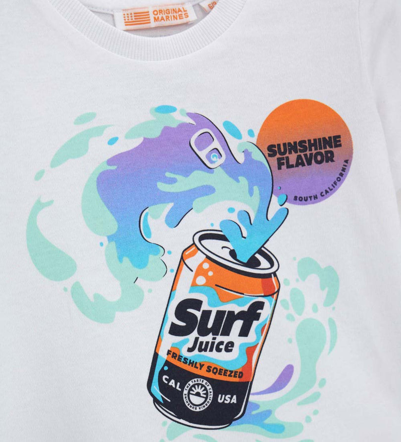 Boy - Printed T-shirt 9 - 12 M White