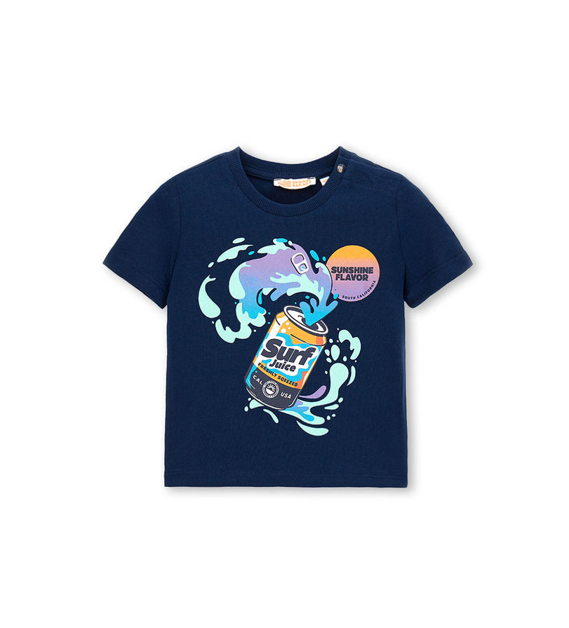 Boy - Printed T-shirt 9 - 12 M White