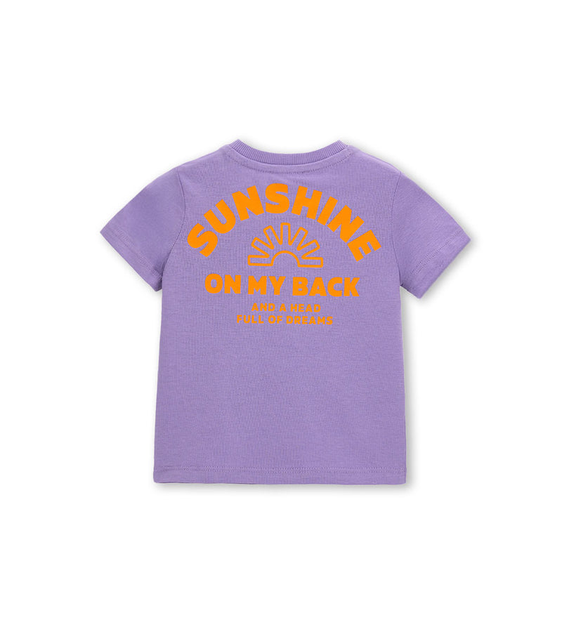 Boy - Printed T-shirt 9 - 12 M Blue