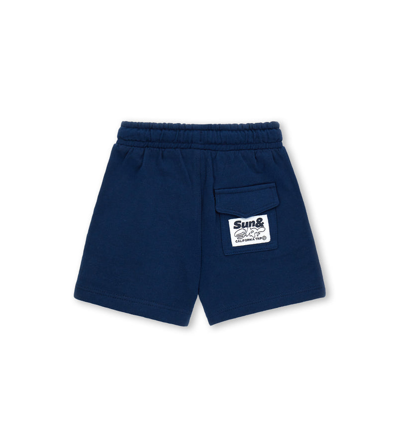 Boys' Bermuda shorts with pockets 18 - 24 M Blue - 18 -24 M | Original Marines UAE
