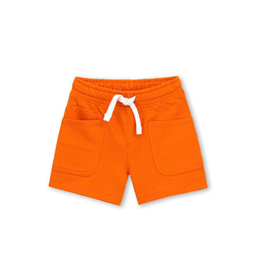 Boys' Bermuda shorts with print in Orange - 9 - 12 M | Original Marines UAE