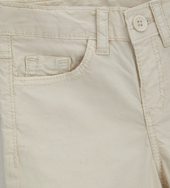 Boy - Cotton 5-pocket bermuda shorts