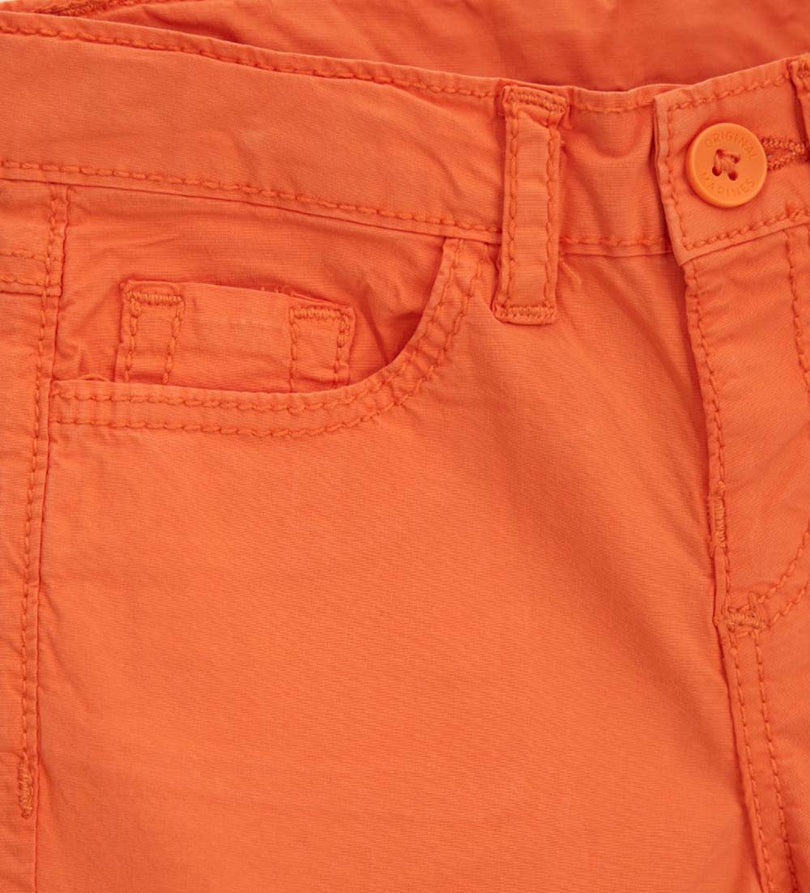Boys' 5-pocket bermuda shorts in Orange - 9 - 12 M | Original Marines UAE