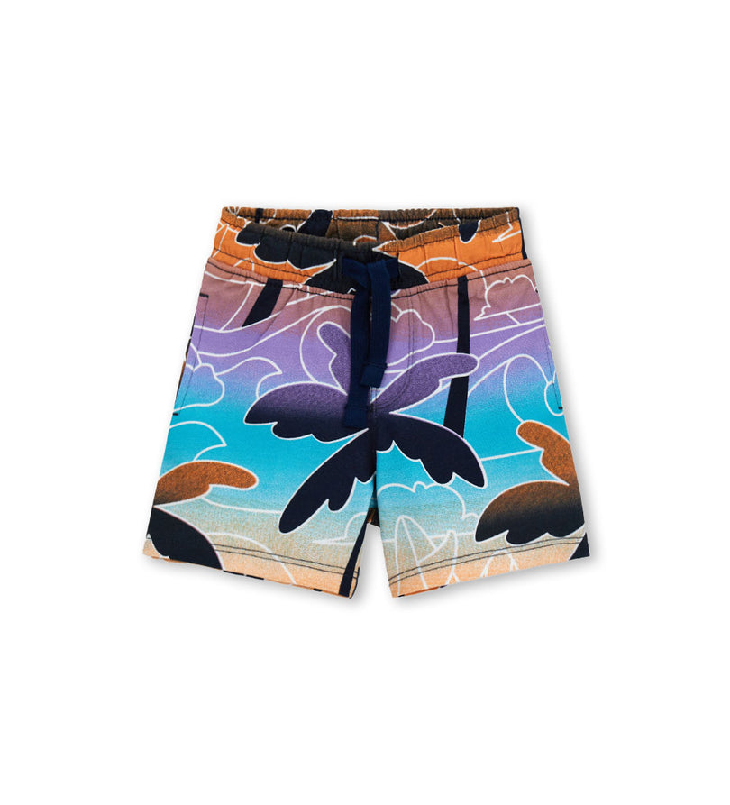 Boys' Bermuda shorts with drawstring in Blue - 9 - 12 M | Original Marines UAE