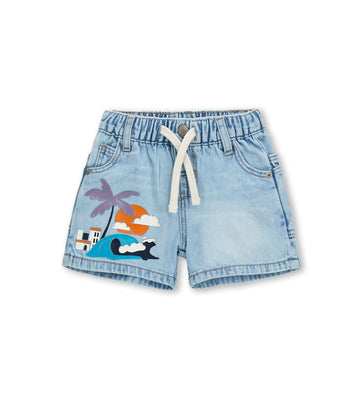 Boy - 5-pocket Bermuda shorts