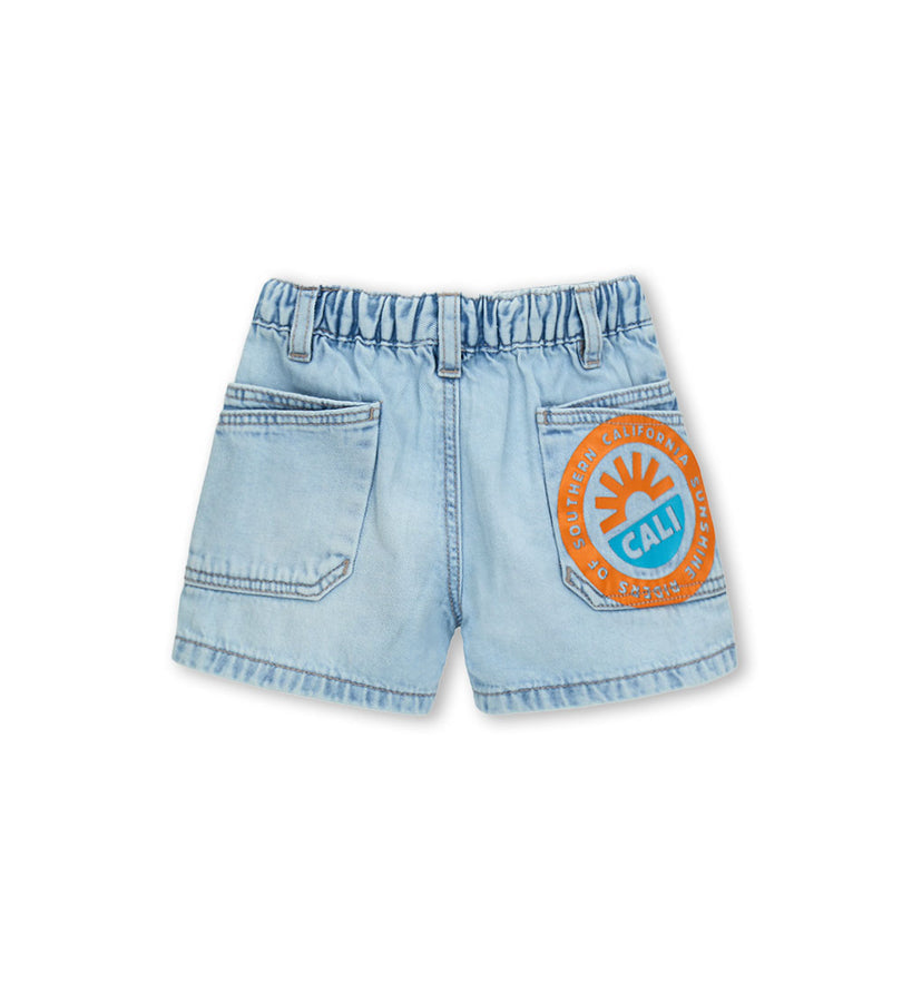 Boy - 5-pocket Bermuda shorts