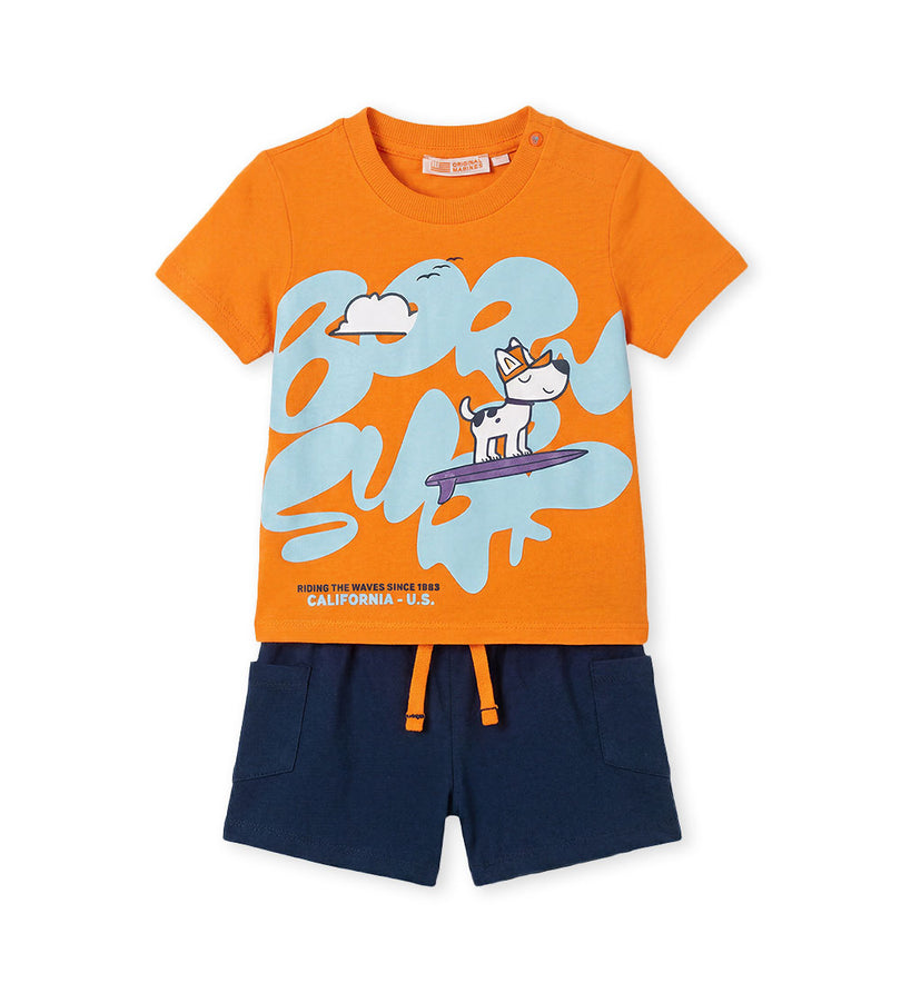 Boy - T-shirt and Bermuda shorts set