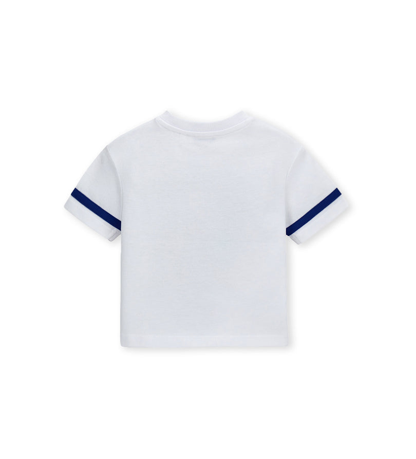 Boys' Printed T-shirt 18 - 24 M White - 18 -24 M | Original Marines UAE