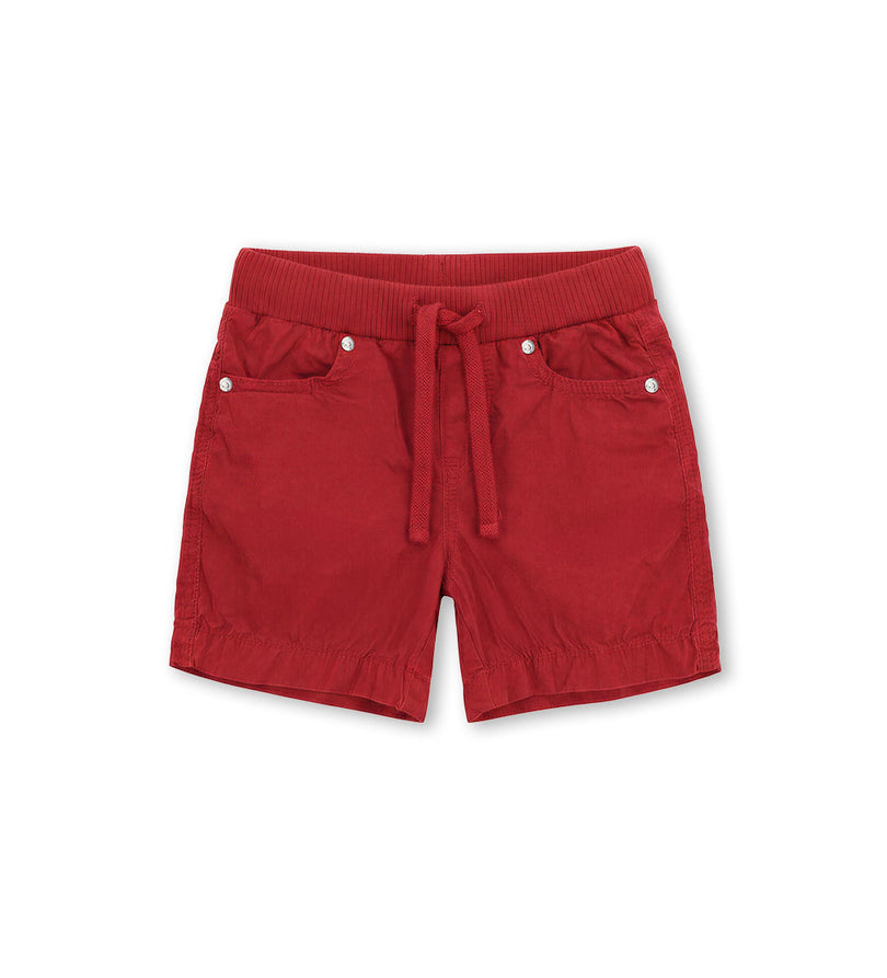 Boys' 5-pocket bermuda shorts in Red - 9 - 12 M | Original Marines UAE