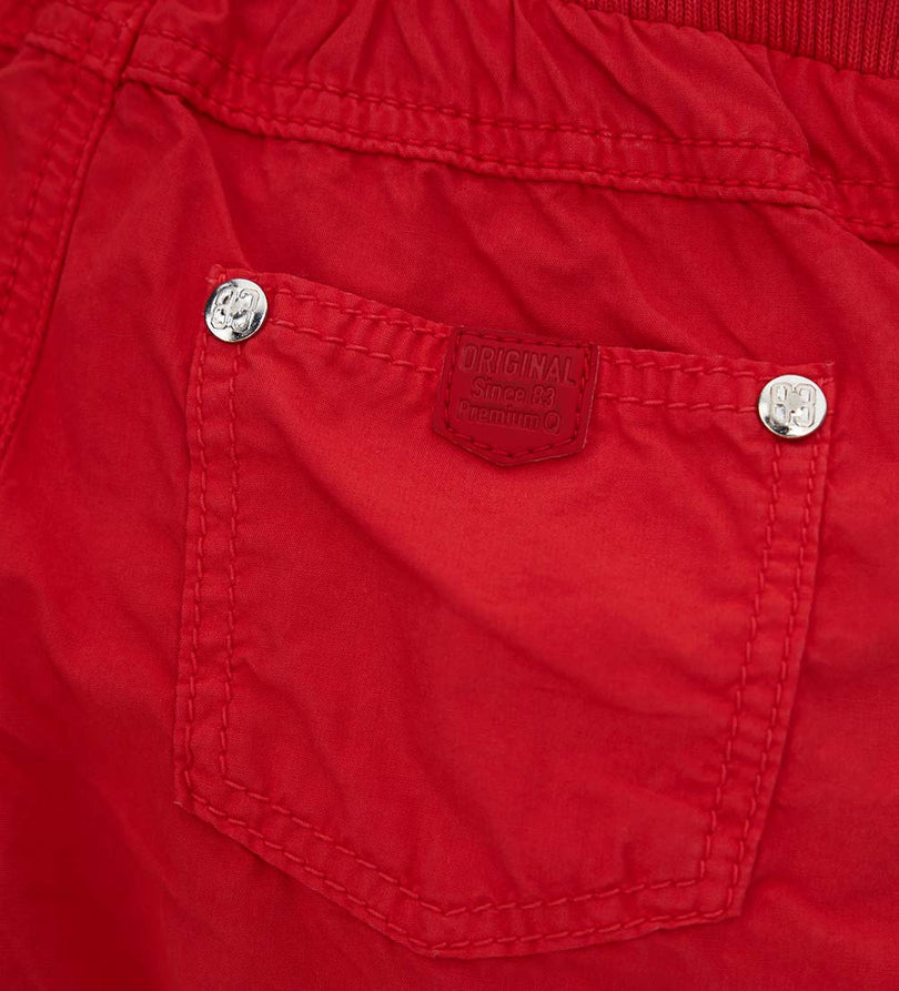 Boys' 5-pocket bermuda shorts in Red - 12 - 18 M | Original Marines UAE