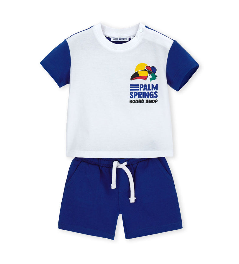 Boy - Casual T-shirt and bermuda shorts set