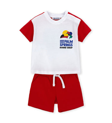Boy - Casual T-shirt and bermuda shorts set