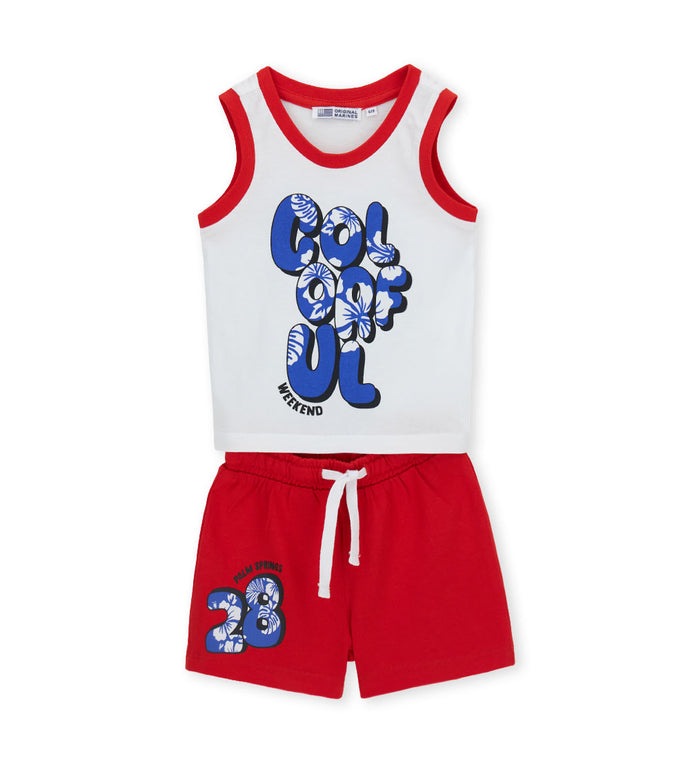 Boy - Tank top and bermuda shorts set