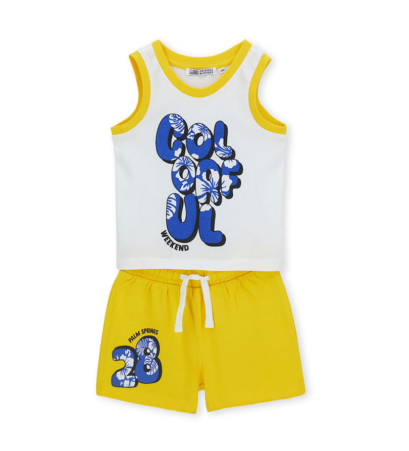 Boy - Tank top and bermuda shorts set