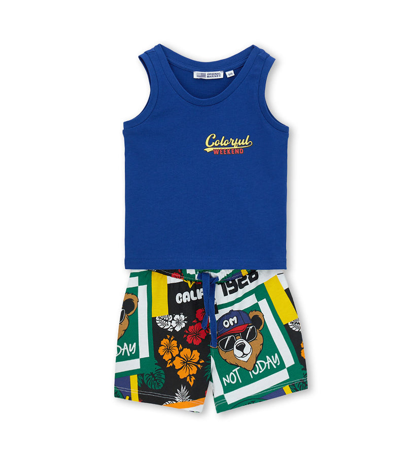 Boy - Tank top and v shorts set