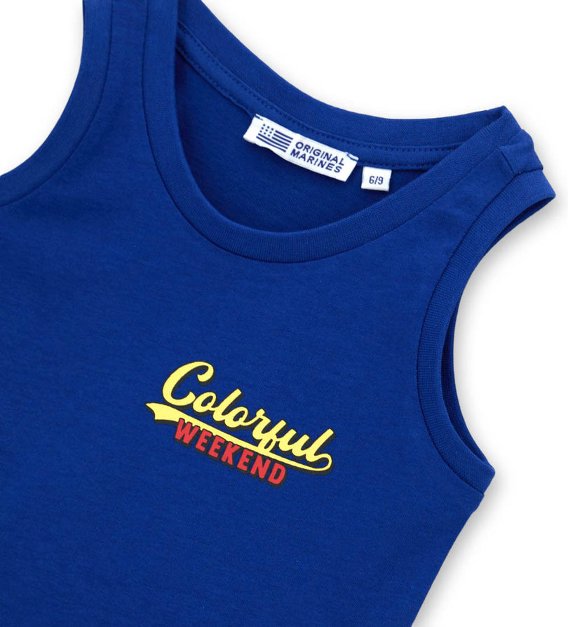Boy - Tank top and v shorts set