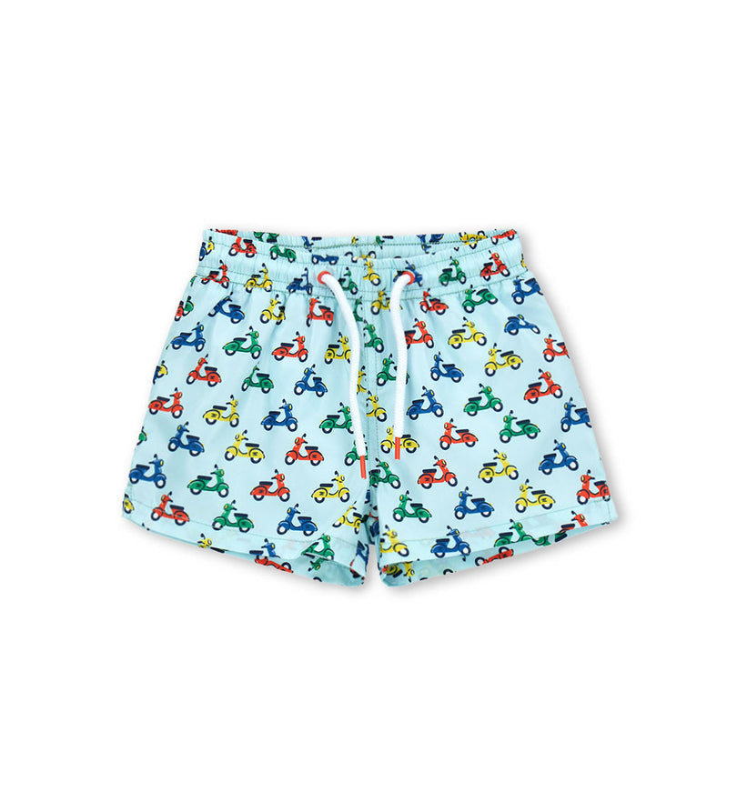 Boys' Printed bermuda shorts in Blue - 9 - 12 M | Original Marines UAE