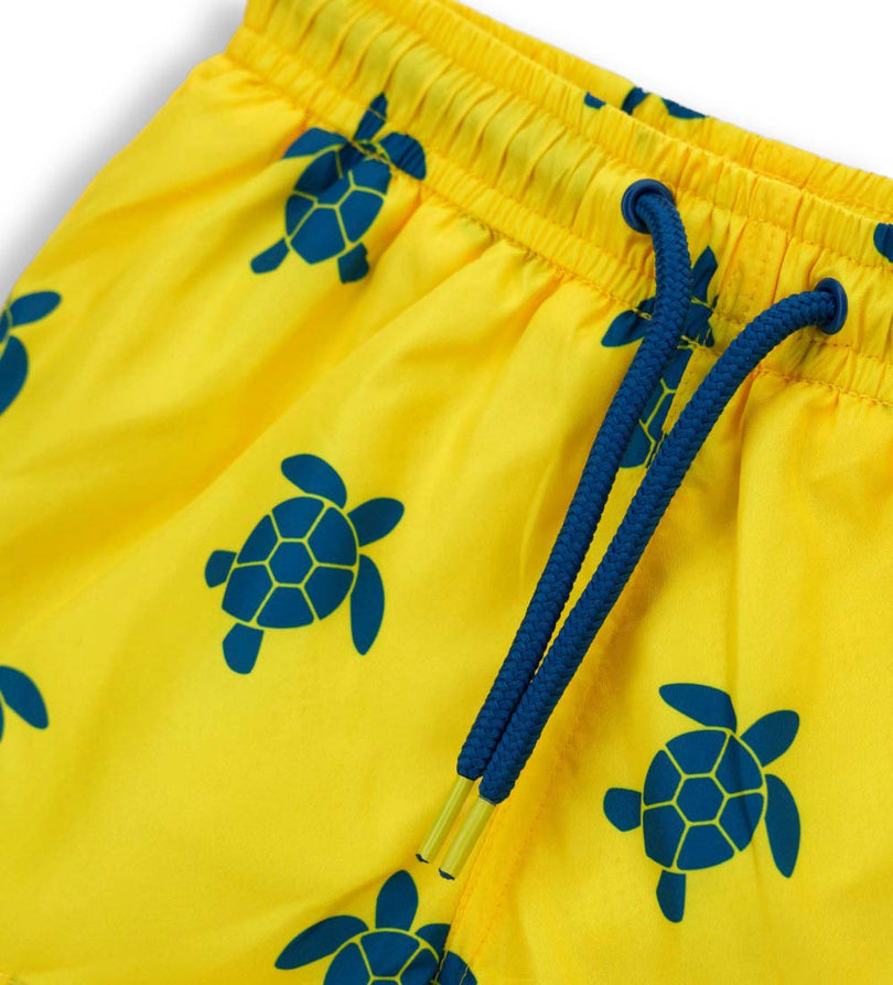 Boys' Printed bermuda shorts in Yellow - 9 - 12 M | Original Marines UAE