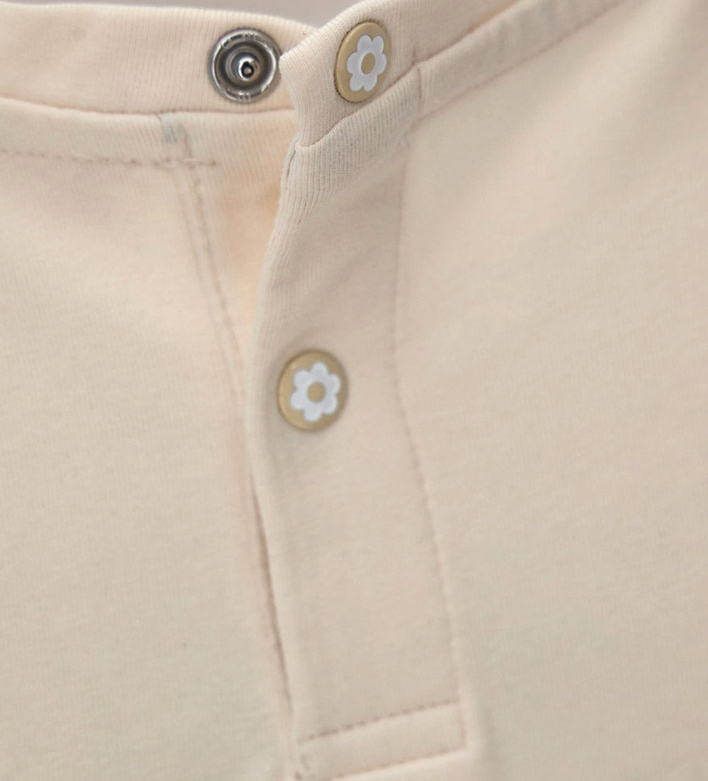 Girl - T-shirt with teddy bear & ruffles 9 - 12 M Beige