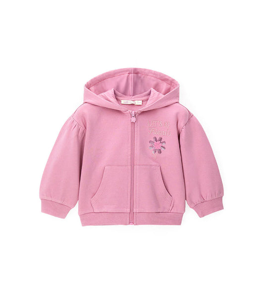 Sweatshirt with embroidery