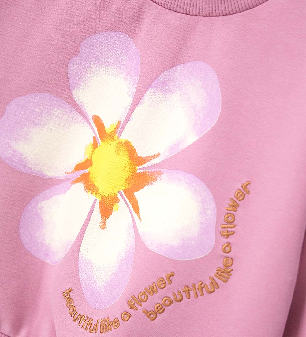 Girl - Crewneck sweatshirt 9 - 12 M Beige