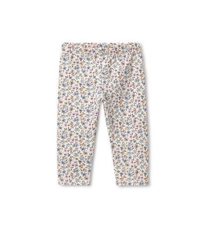 Girl - Denim-Effect leggings 9 - 12 M Blue