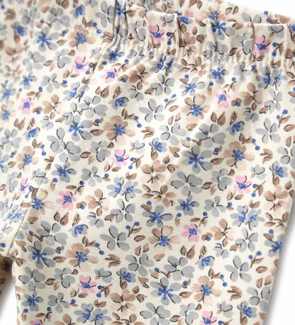 Girl - Denim-Effect leggings 9 - 12 M Blue