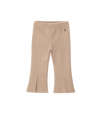 Girl - Flared leggings 9 - 12 M Beige
