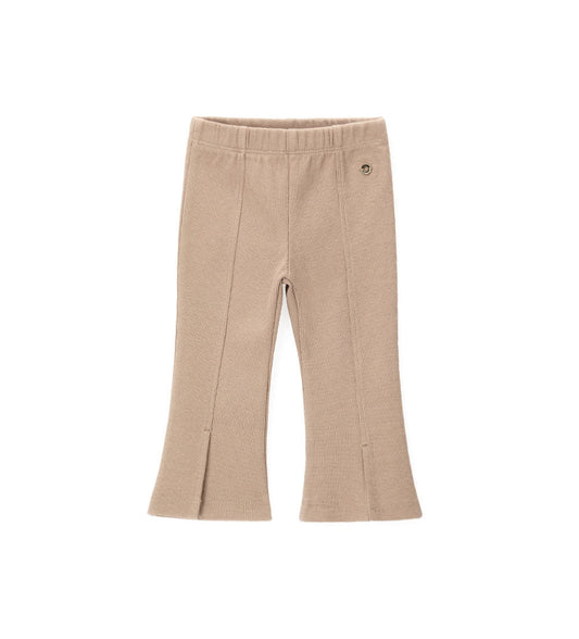 Girl - Flared leggings 9 - 12 M Beige