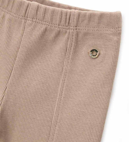 Girl - Flared leggings 9 - 12 M Beige