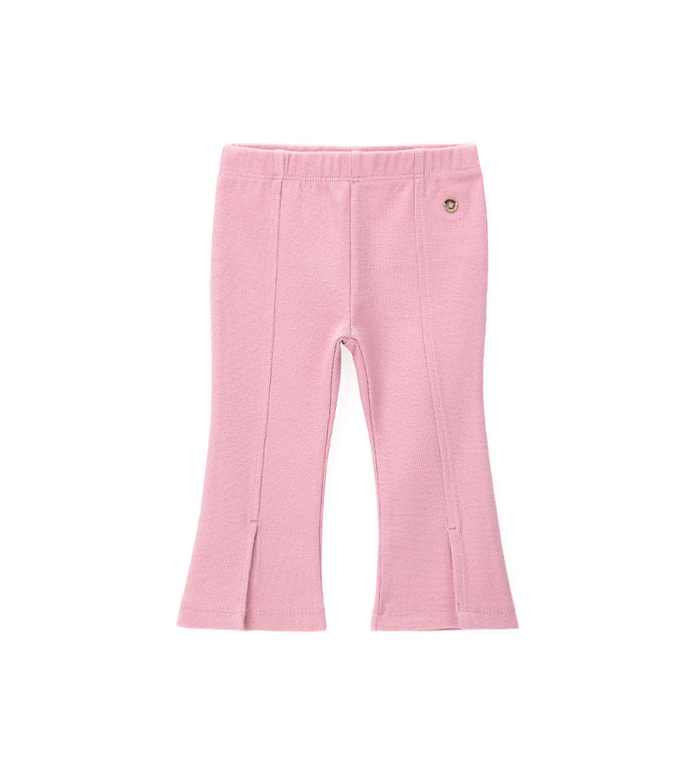 Girl - Flared leggings 9 - 12 M Beige