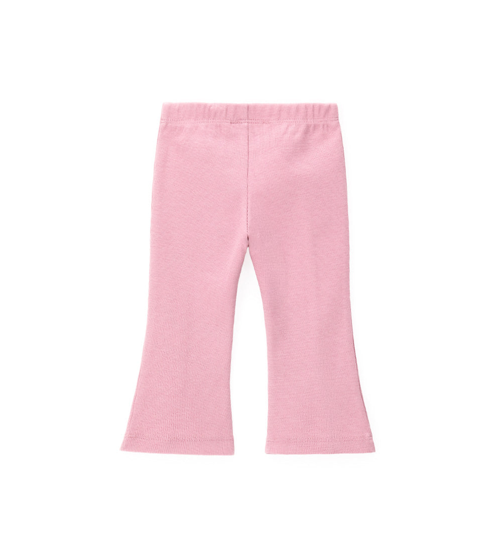Girl - Flared leggings 9 - 12 M Beige