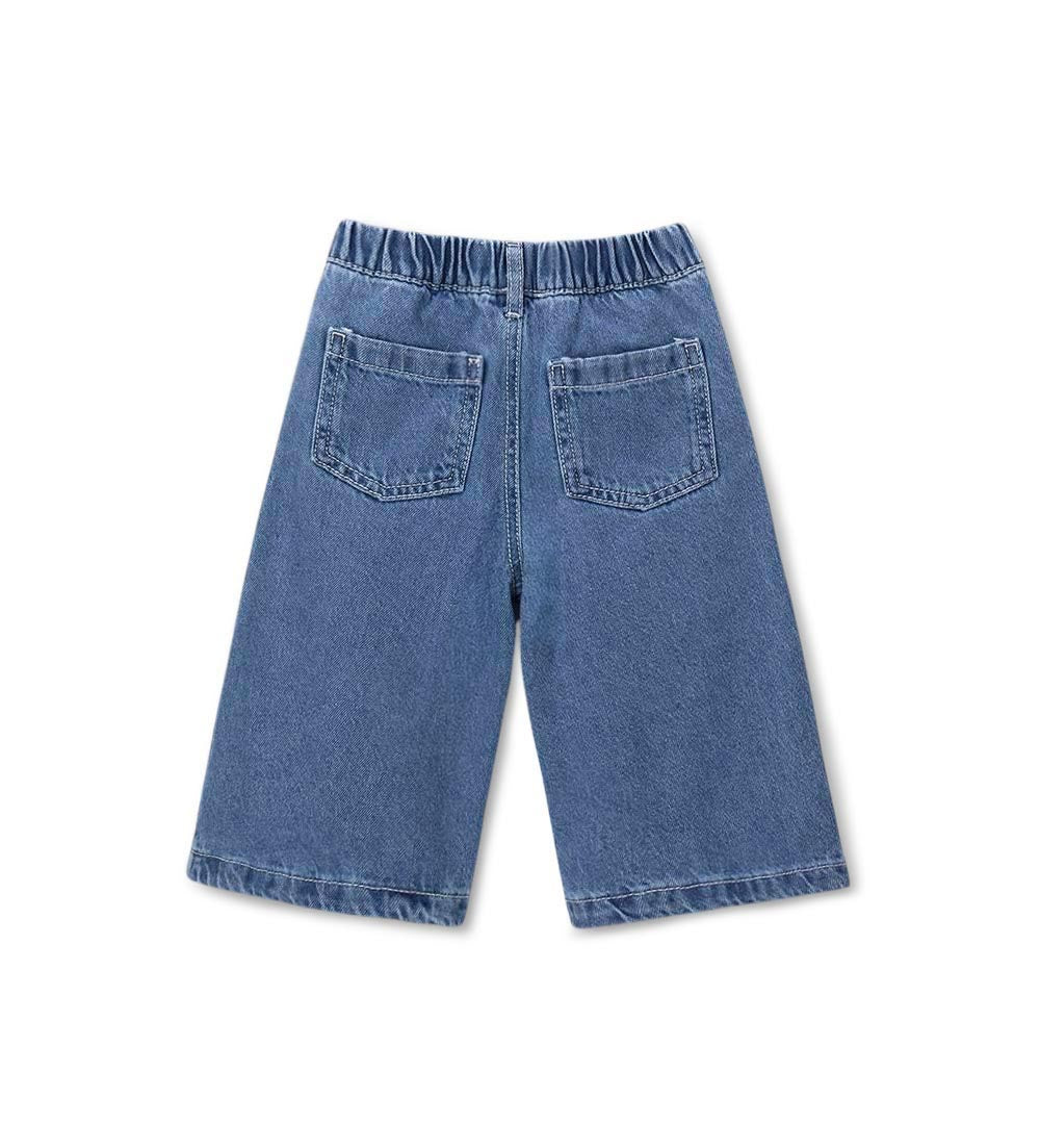 Girl - Wide leg jeans 9 - 12 M Denim