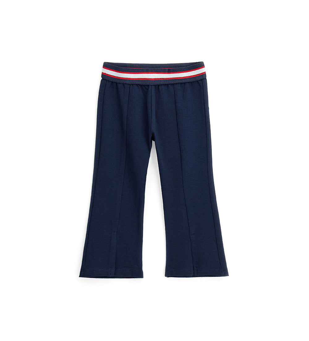 Girl - Flared leggings Blue 9 - 12 M