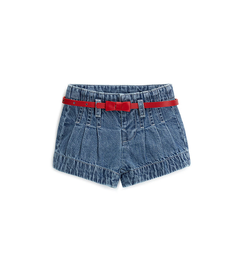 Girls' Denim bermuda shorts - 9 - 12 M | Original Marines UAE
