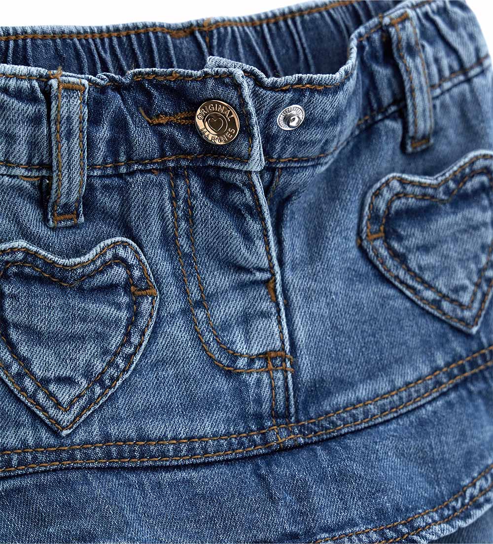 Girl - Denim skirt Denim 9 - 12 M