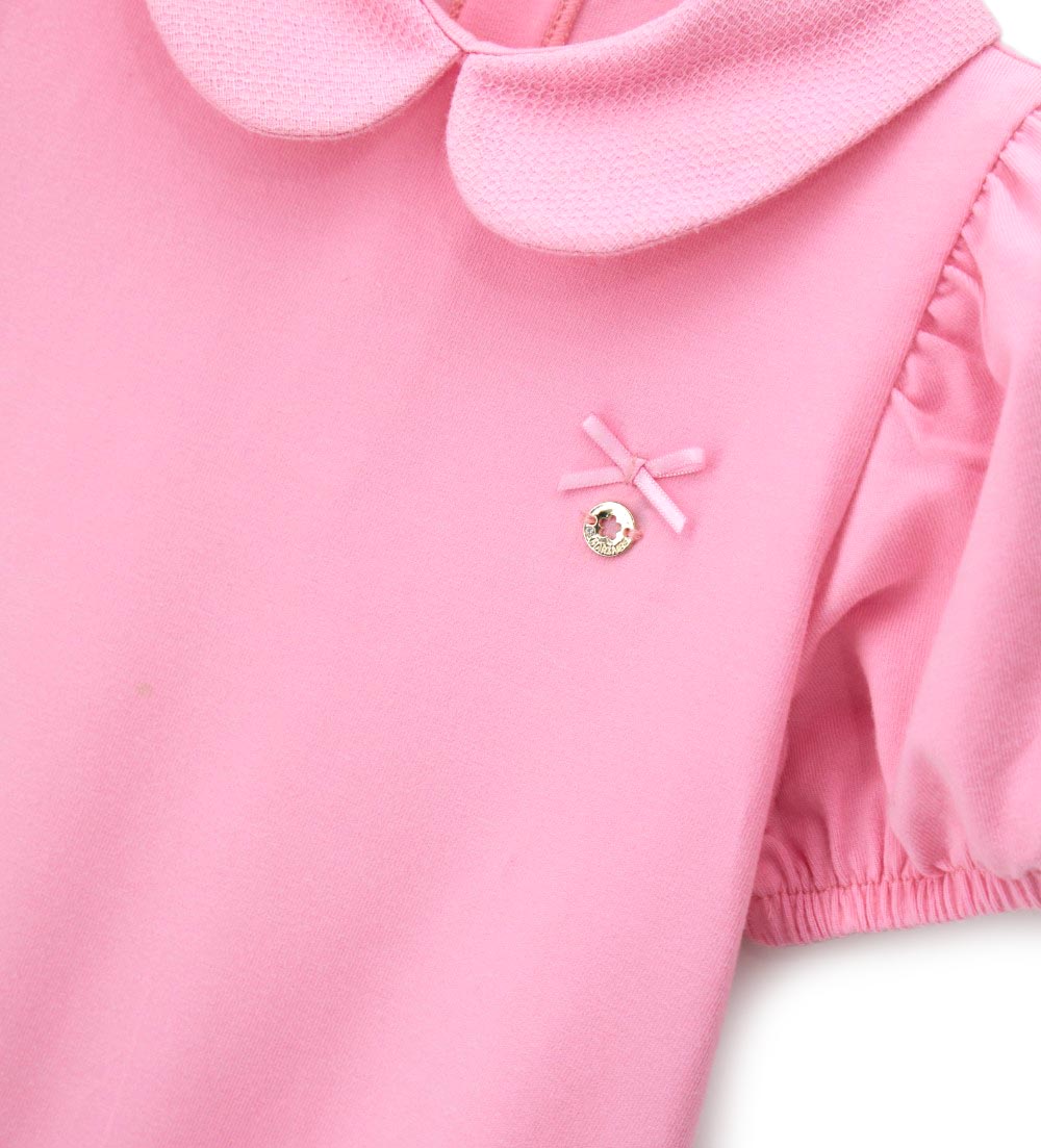 Girl - Bodysuit with Bow 9 - 12 M White