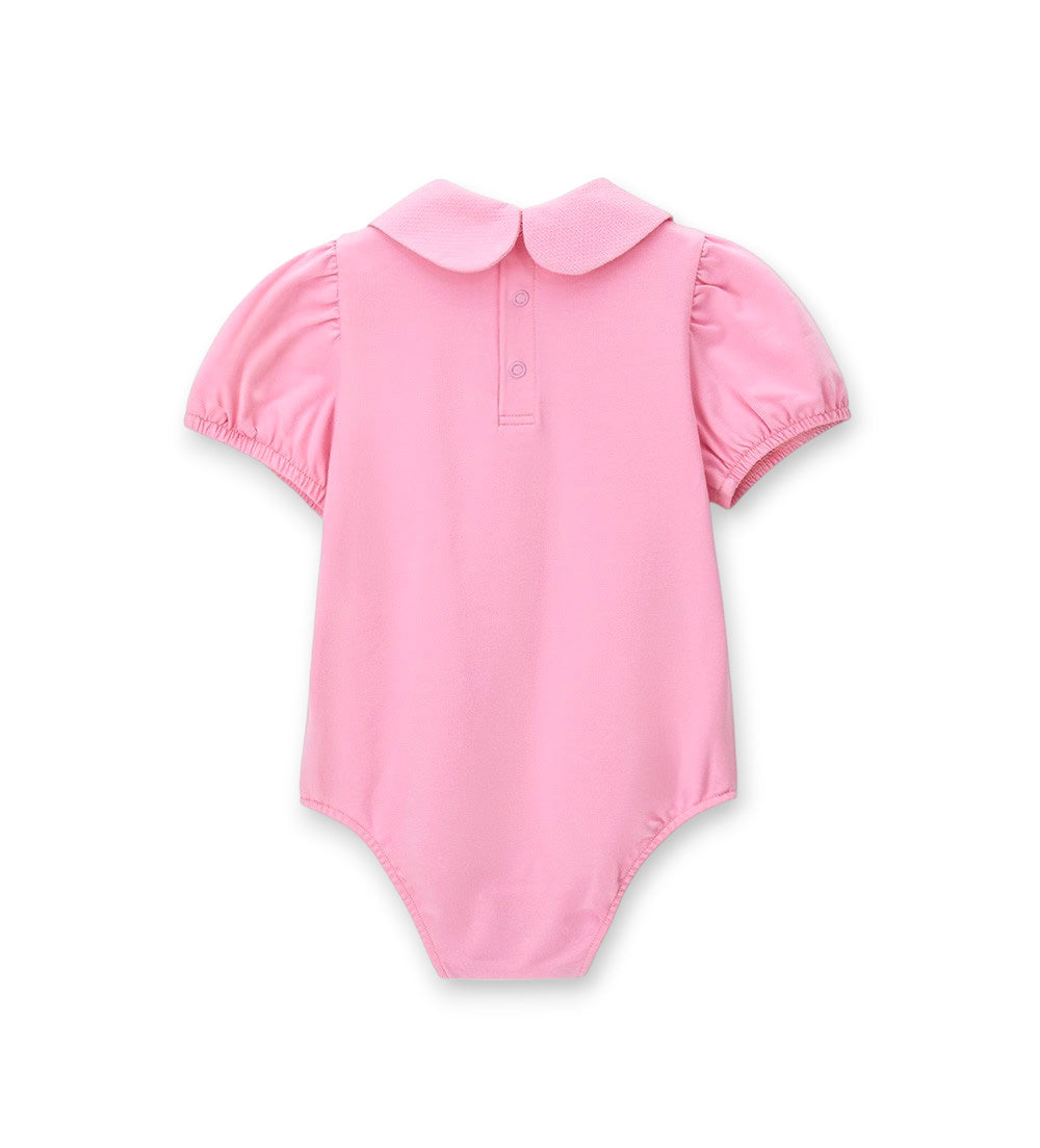 Girl - Bodysuit with Bow 9 - 12 M White
