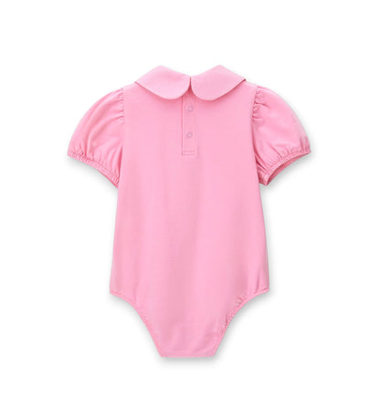 Girl - Bodysuit with Bow 9 - 12 M White