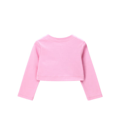 Girl - Interlock Shrug 9 - 12 M White
