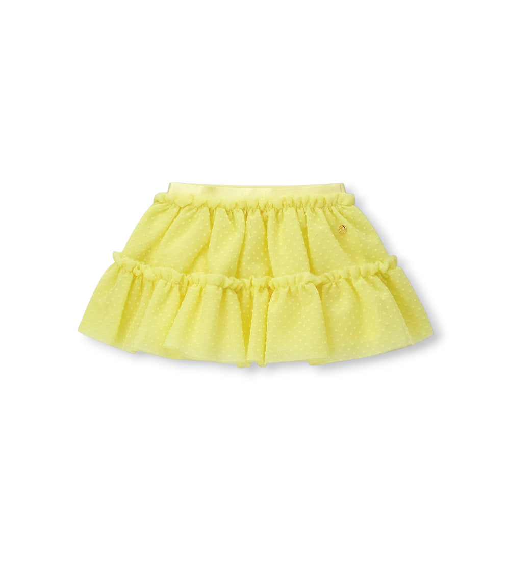 Girl - Tulle Skirt 9 - 12 M Yellow