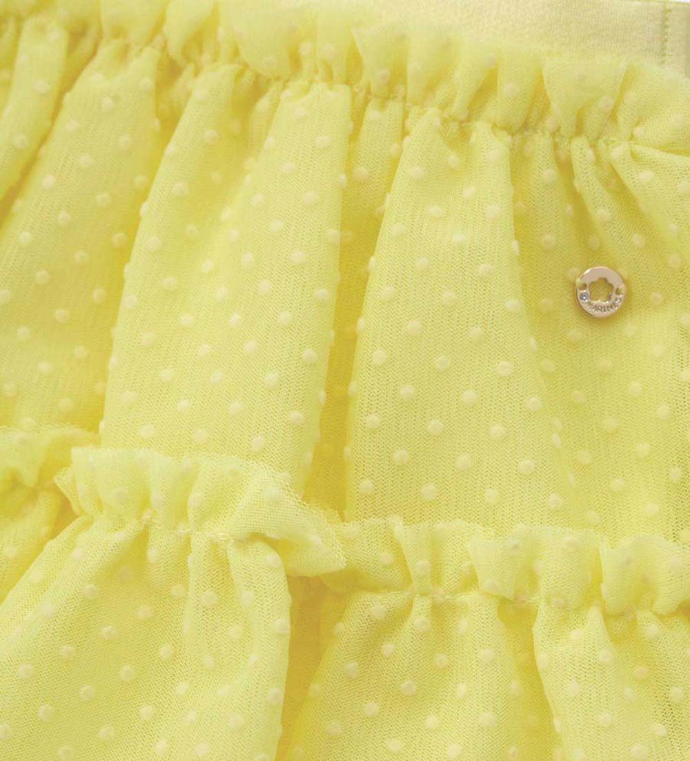 Girl - Tulle Skirt 9 - 12 M Yellow